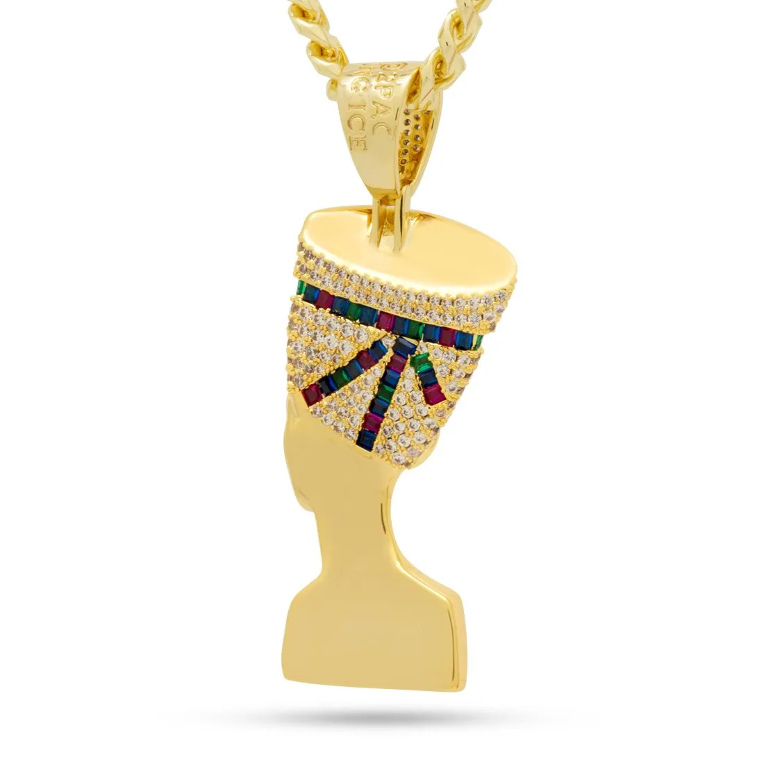 3D Boss Nefertiti Necklace