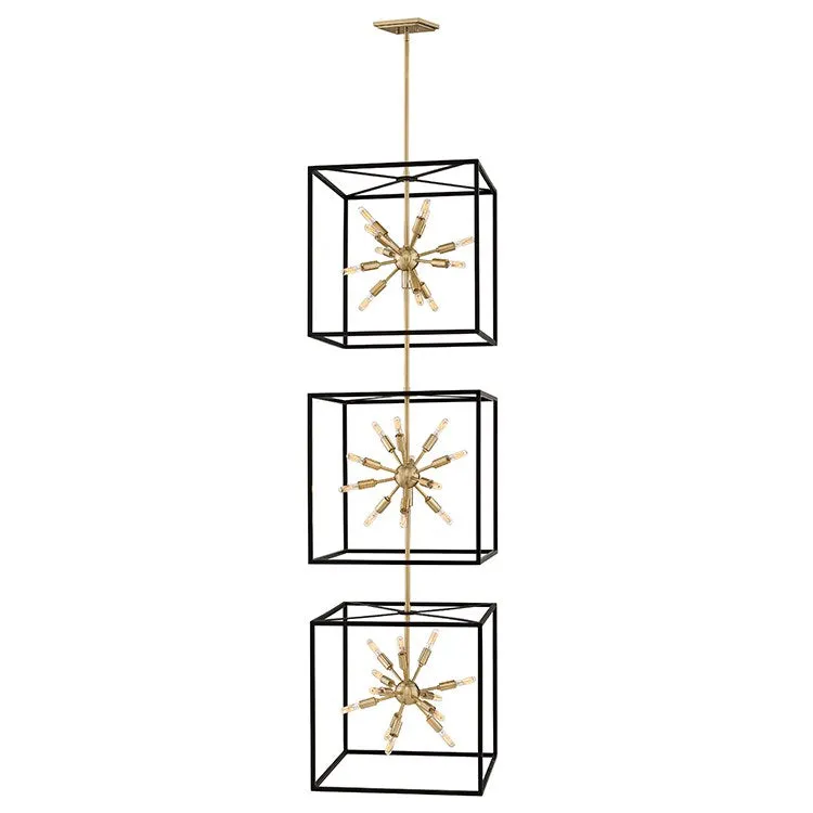 Aros 36-Light Three-Tier Pendant