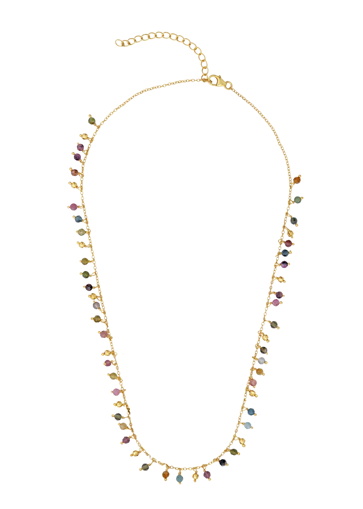 Atelier 18 Imgoen Necklace - Ruby Tourmaline