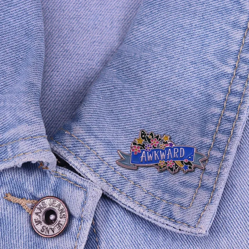 Beautifully Awkward Enamel Pin