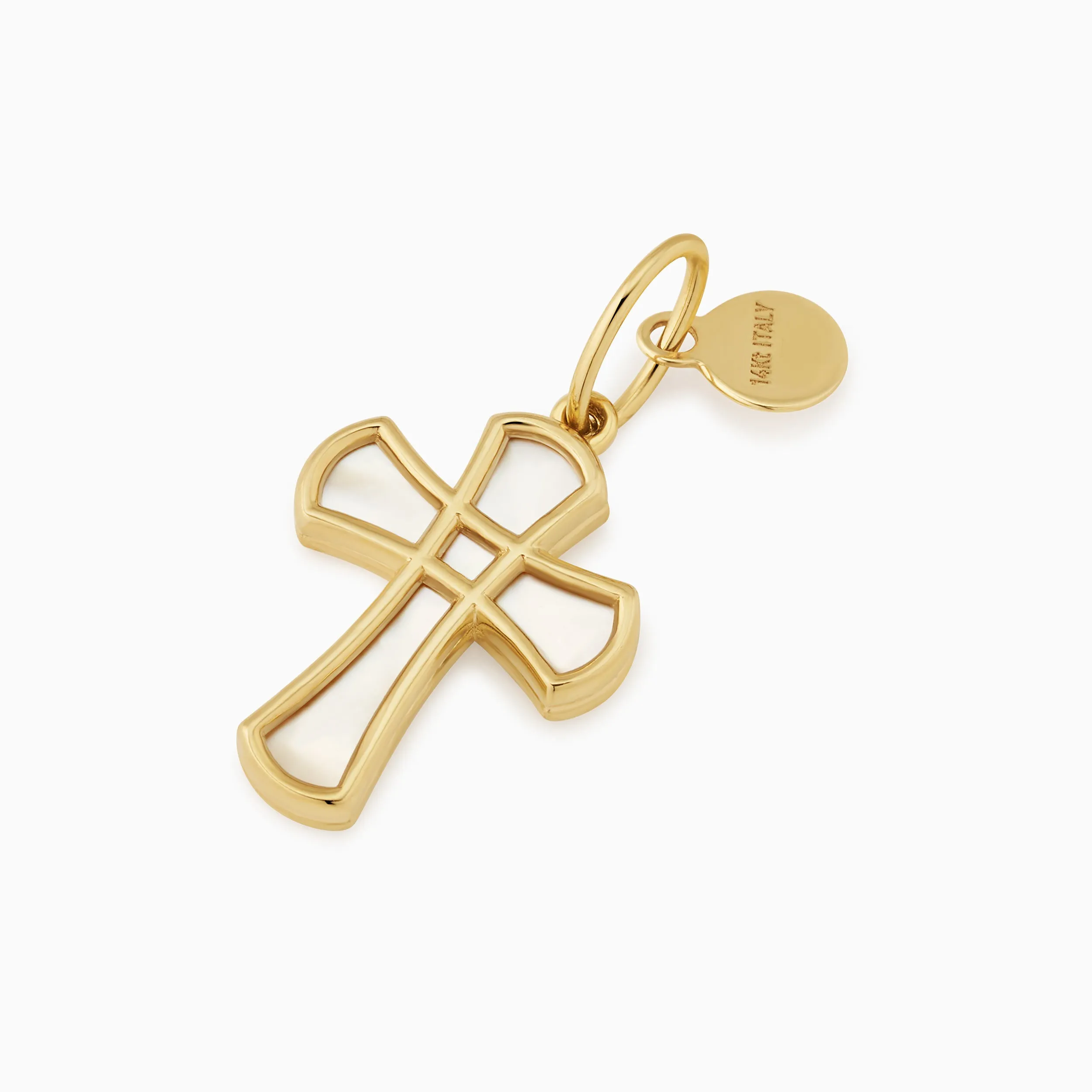 Bless Me Cross Pendant Charm