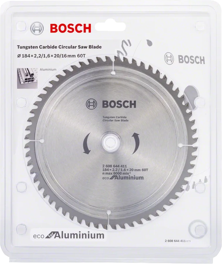 Bosch | Circular Saw Blade EC Al H 184X20mm 60T