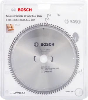 Bosch | Circular Saw Blade EC WO B 254X30mm 100T