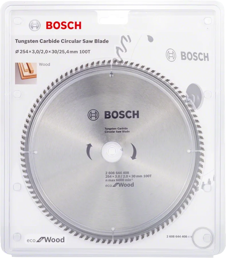 Bosch | Circular Saw Blade EC WO B 254X30mm 100T