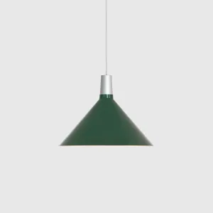 Bower Pendant Light Medium in Dark Green