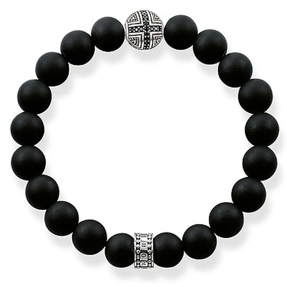 Bracelet with Cross Accent Bead