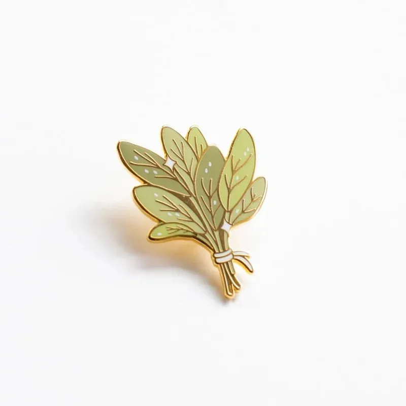 Bundle of Sage Enamel Pin