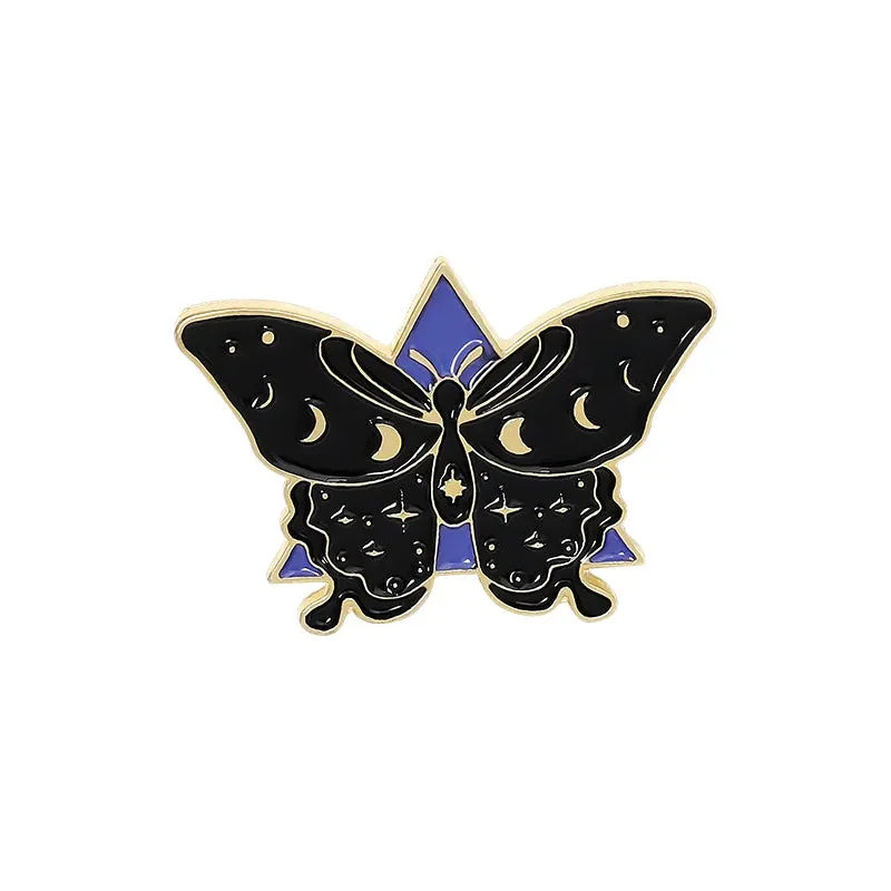 Butterflies and Moths Enamel Pins