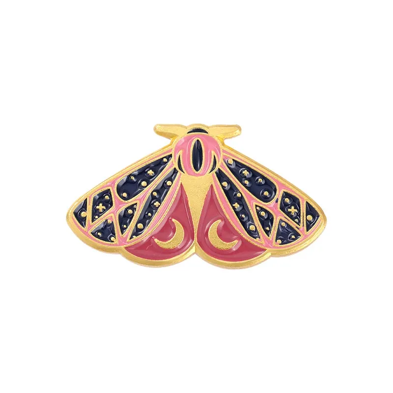 Butterflies and Moths Enamel Pins