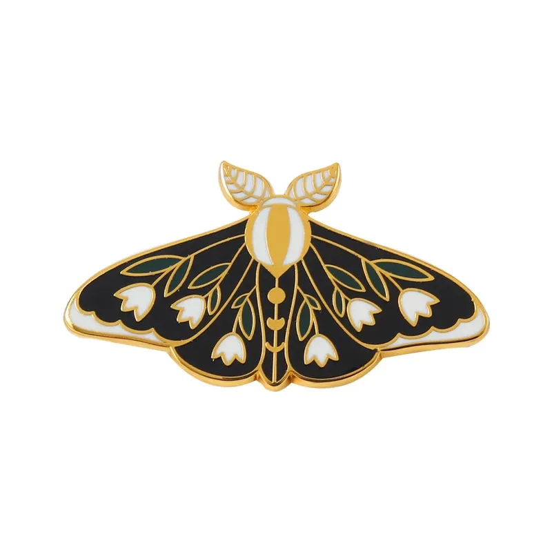 Butterflies and Moths Enamel Pins