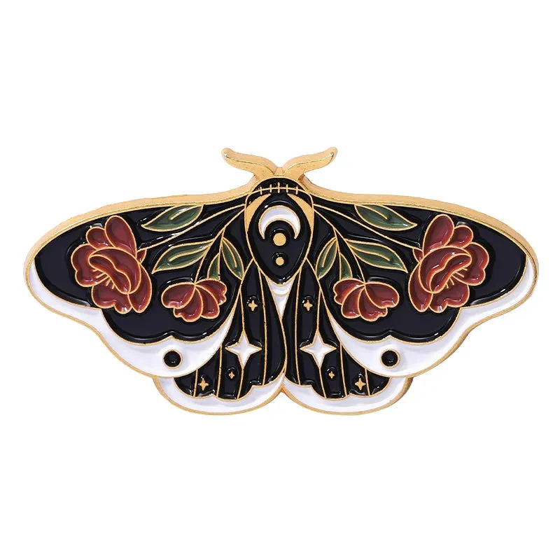 Butterflies and Moths Enamel Pins