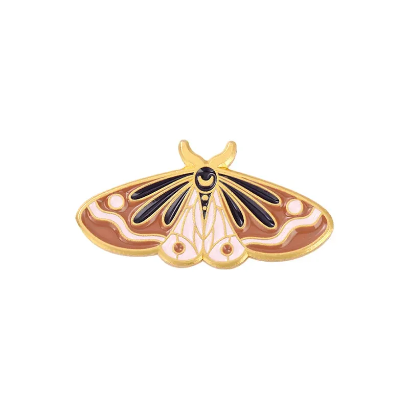 Butterflies and Moths Enamel Pins