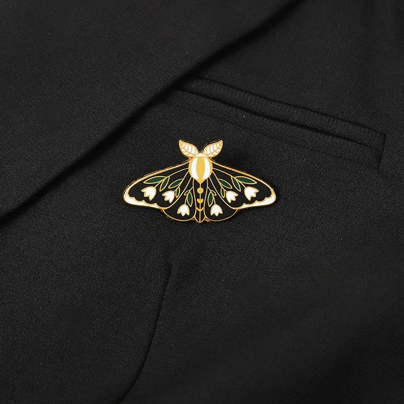 Butterflies and Moths Enamel Pins