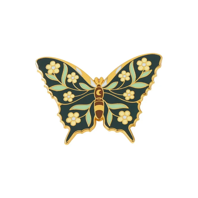 Butterflies and Moths Enamel Pins