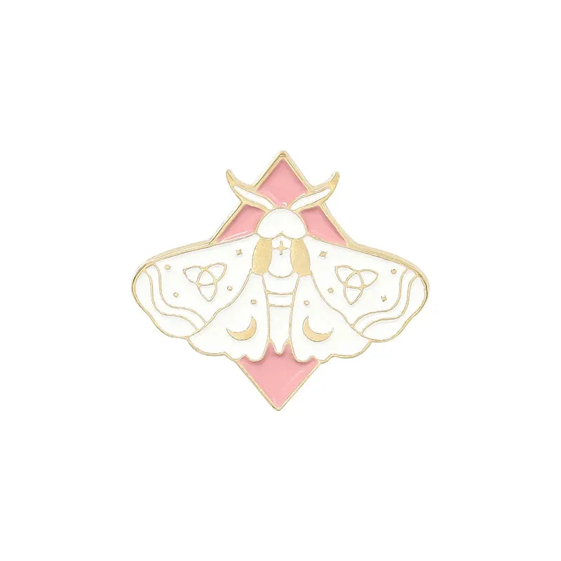 Butterflies and Moths Enamel Pins