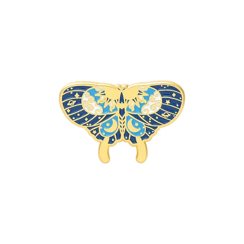 Butterflies and Moths Enamel Pins