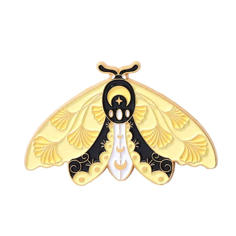 Butterflies and Moths Enamel Pins