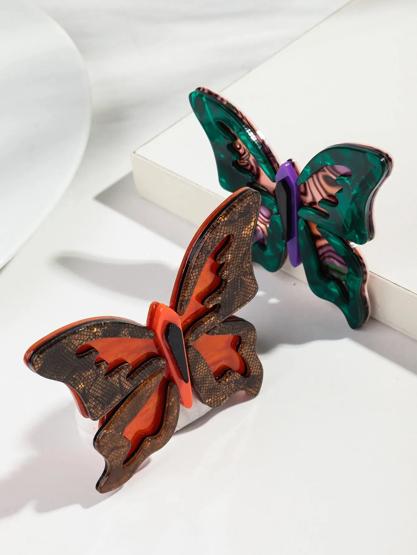 Butterfly Acrylic Brooches