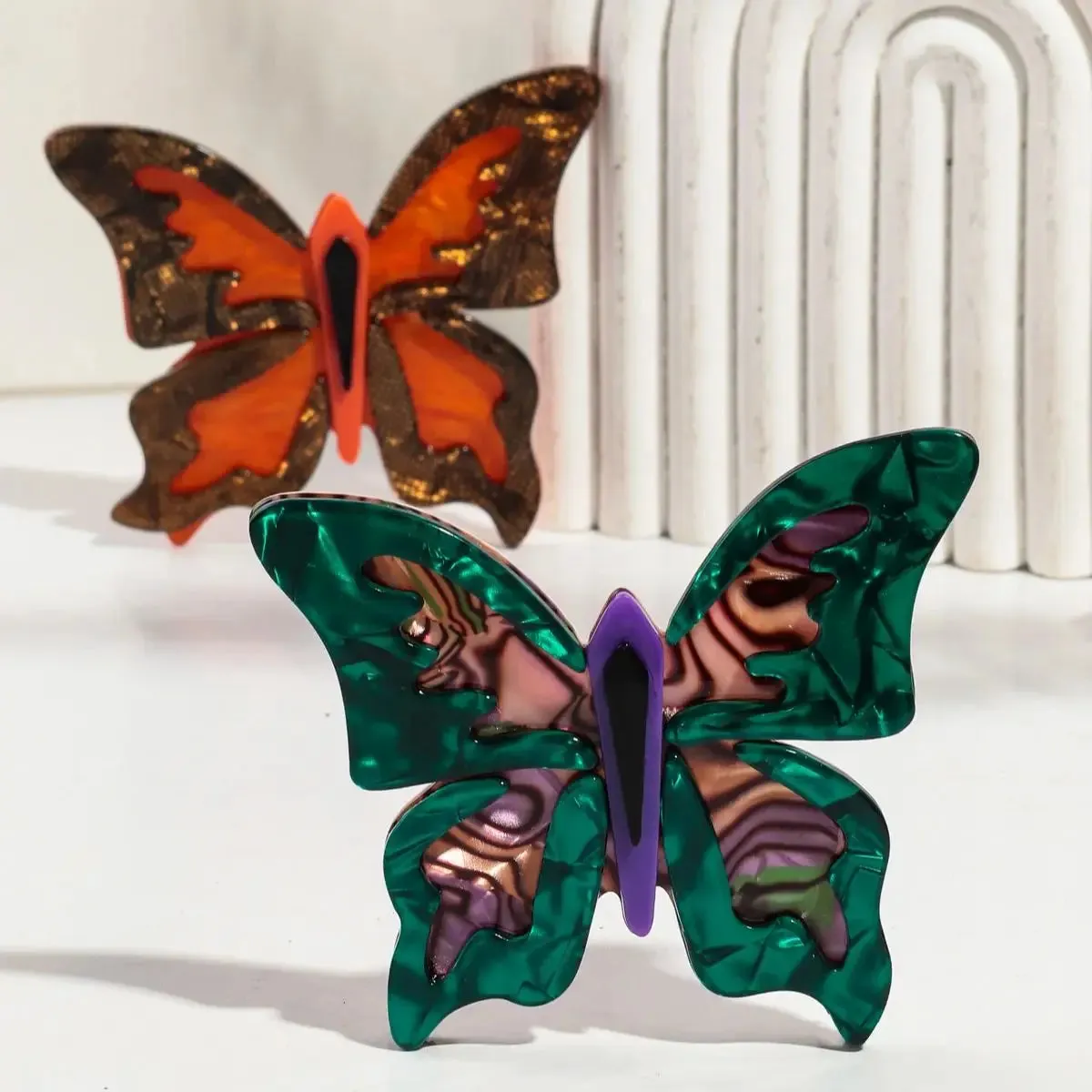 Butterfly Acrylic Brooches