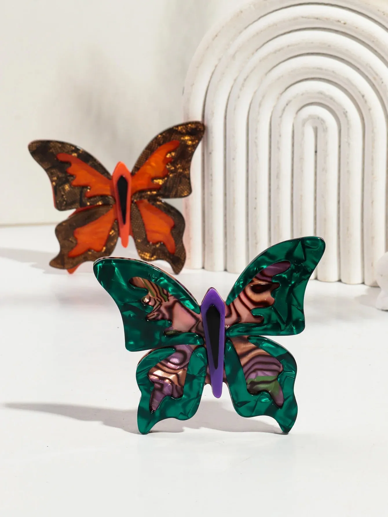 Butterfly Acrylic Brooches