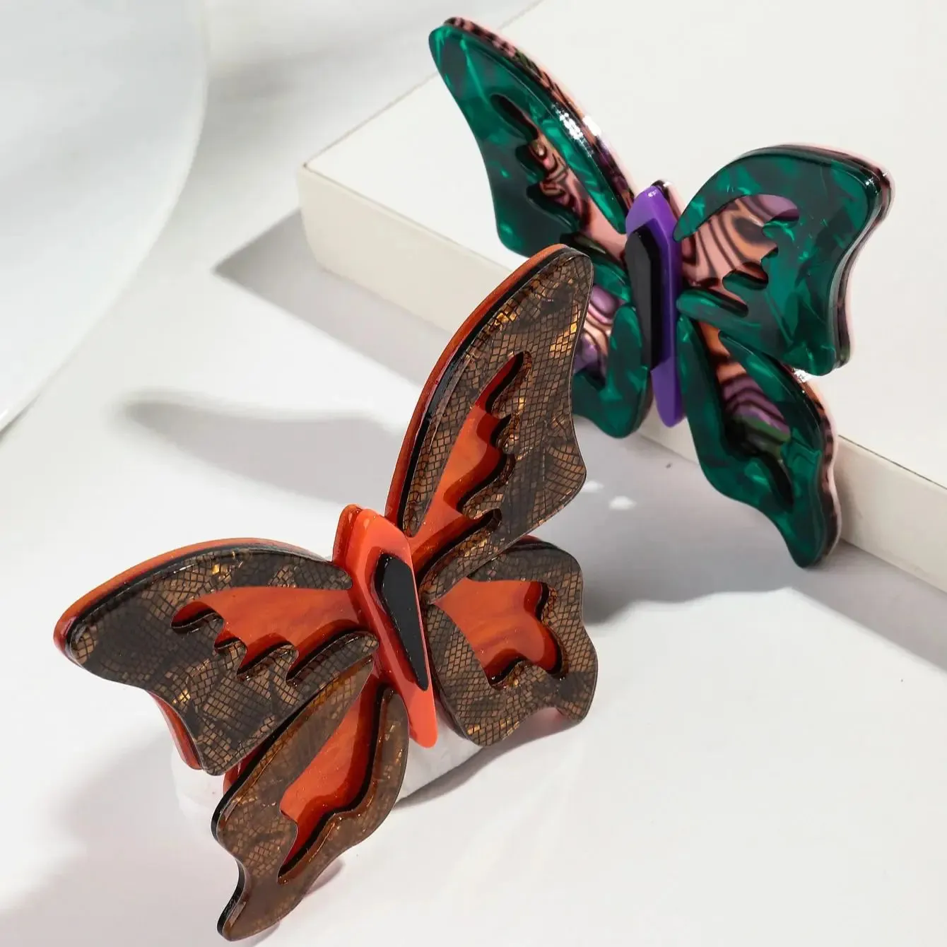 Butterfly Acrylic Brooches