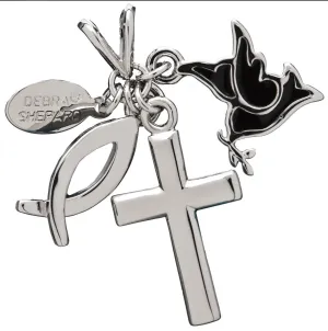 Christian Silver Charm