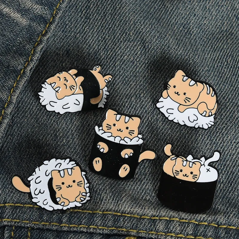 Creative Cartoon Animal Alloy Pins Metal