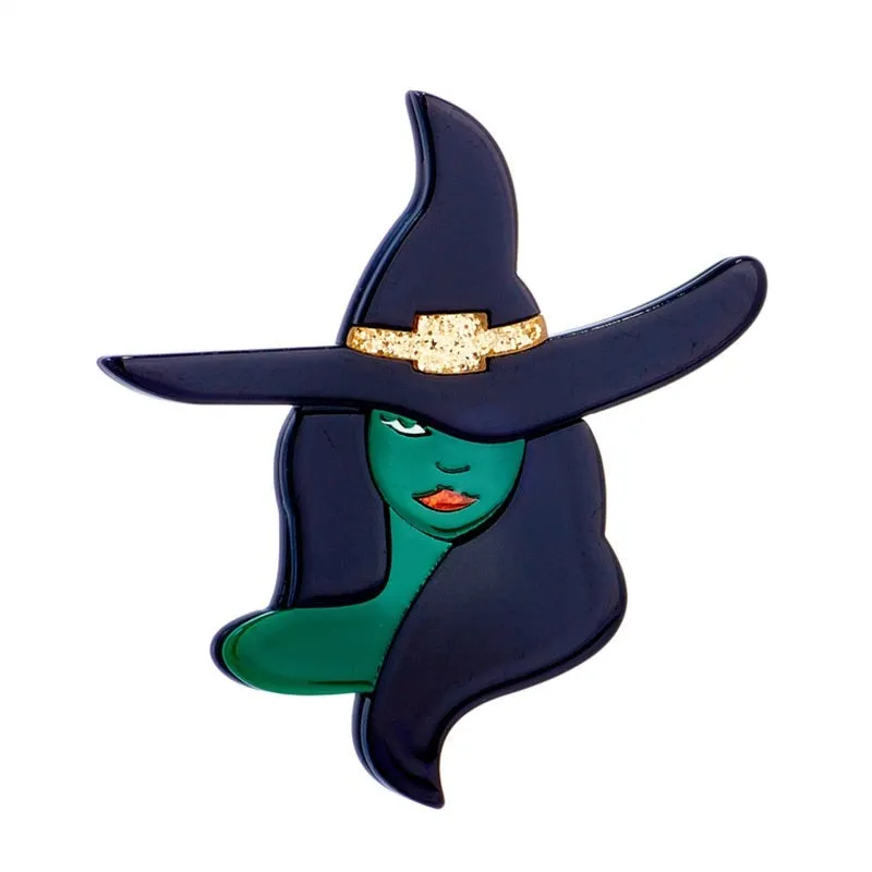 Elphaba Acrylic Brooch