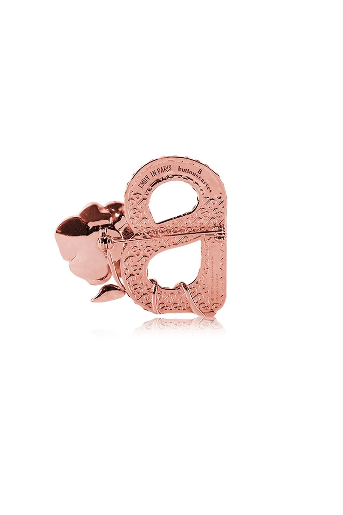 Emily Brooch - Rose Gold