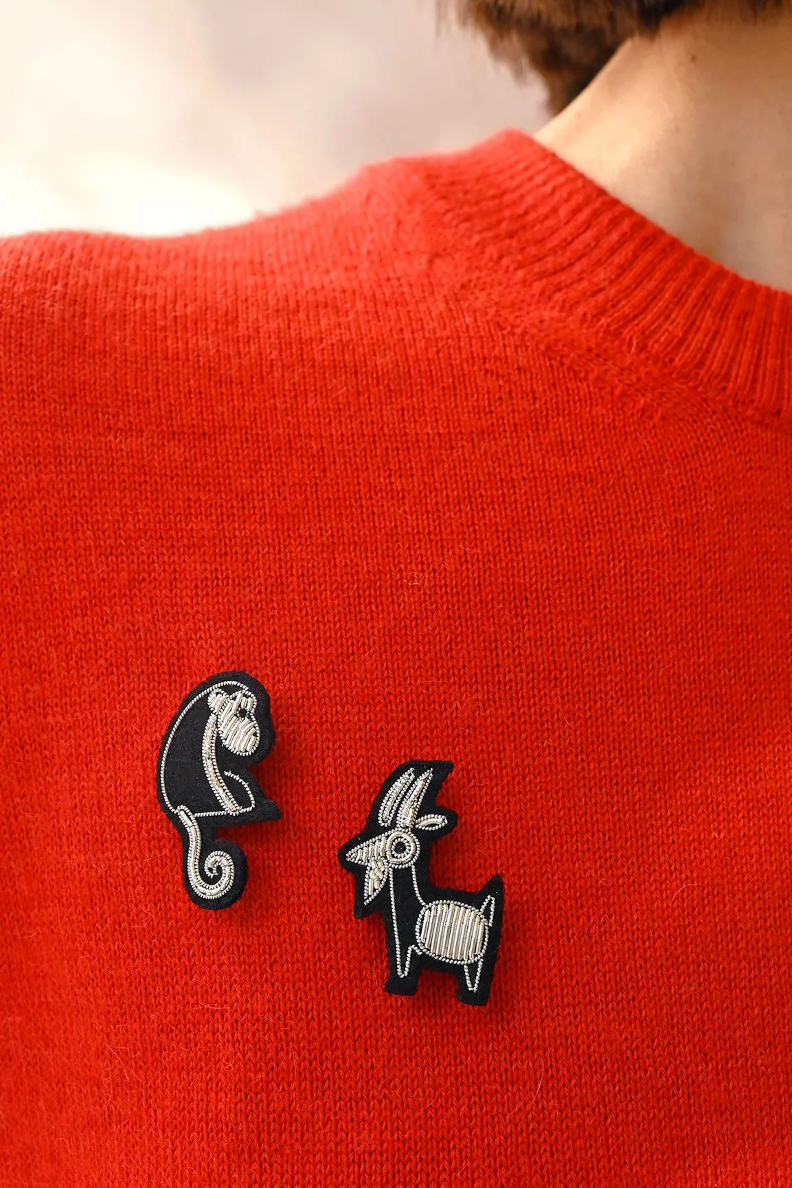 Goat Brooch