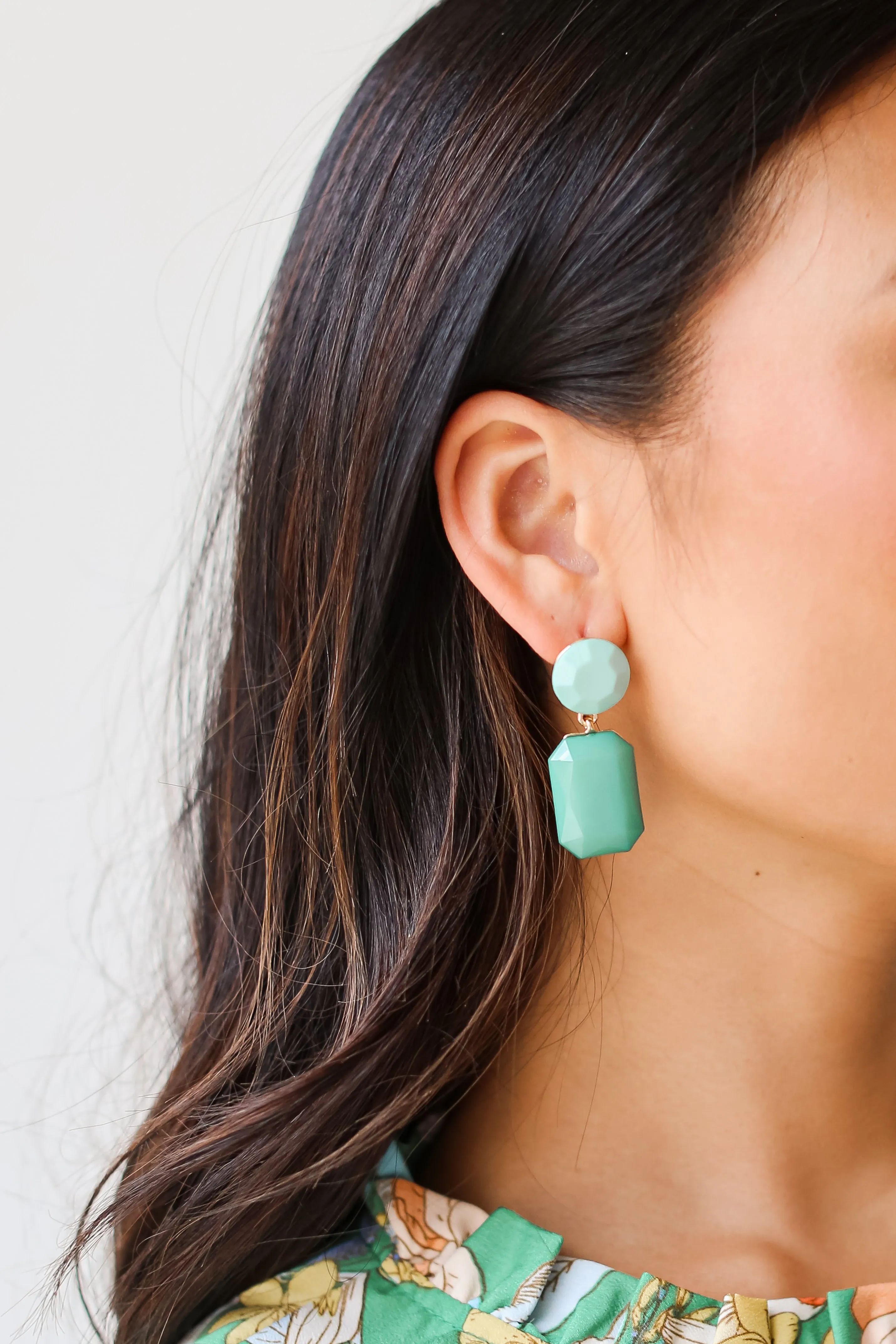 Harlow Gemstone Drop Earrings