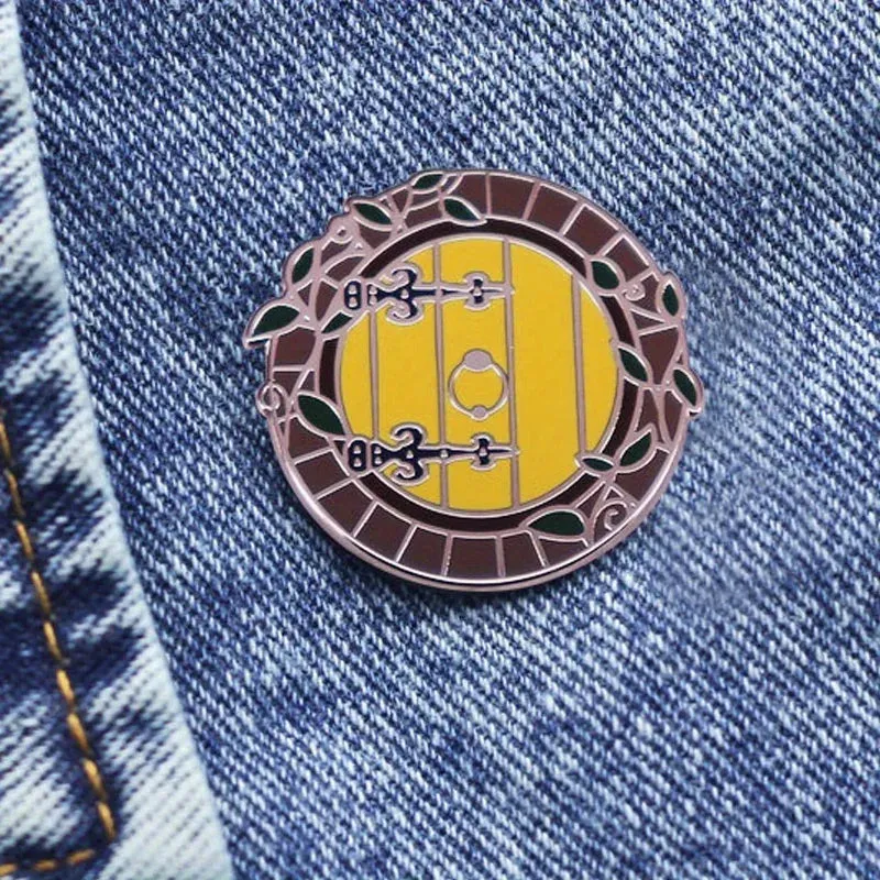 Hobbit Home Enamel Pin Badge