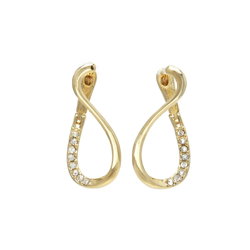 Jeweled Hoop Earrings