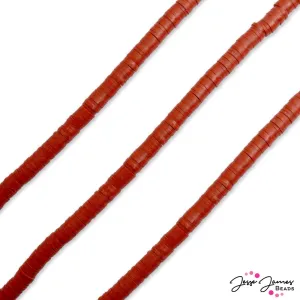 JJB Heishi Bead Strand in Radiant Raspberry