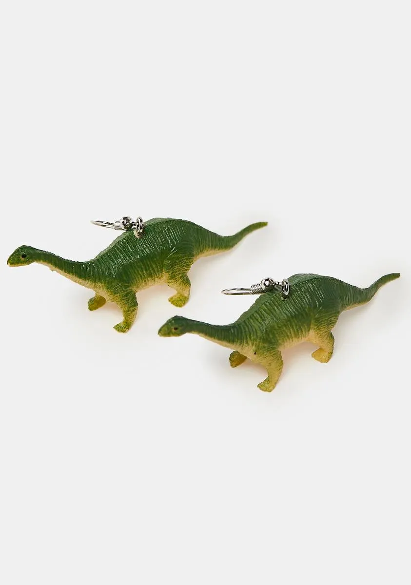 Jurassic Chic Drop Earrings