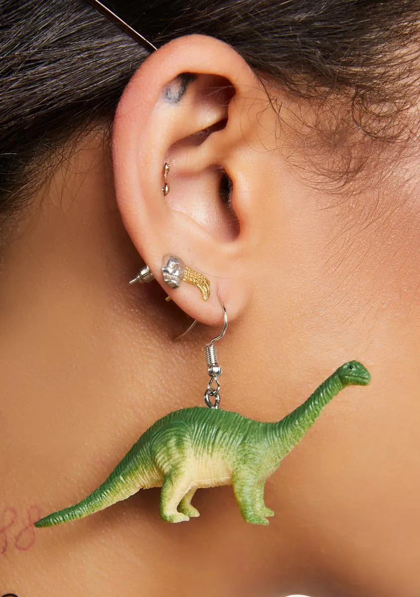 Jurassic Chic Drop Earrings