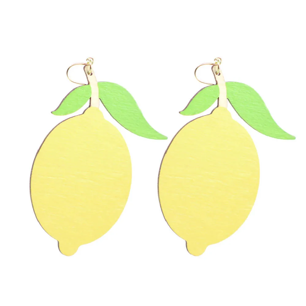 Lemon Earrings