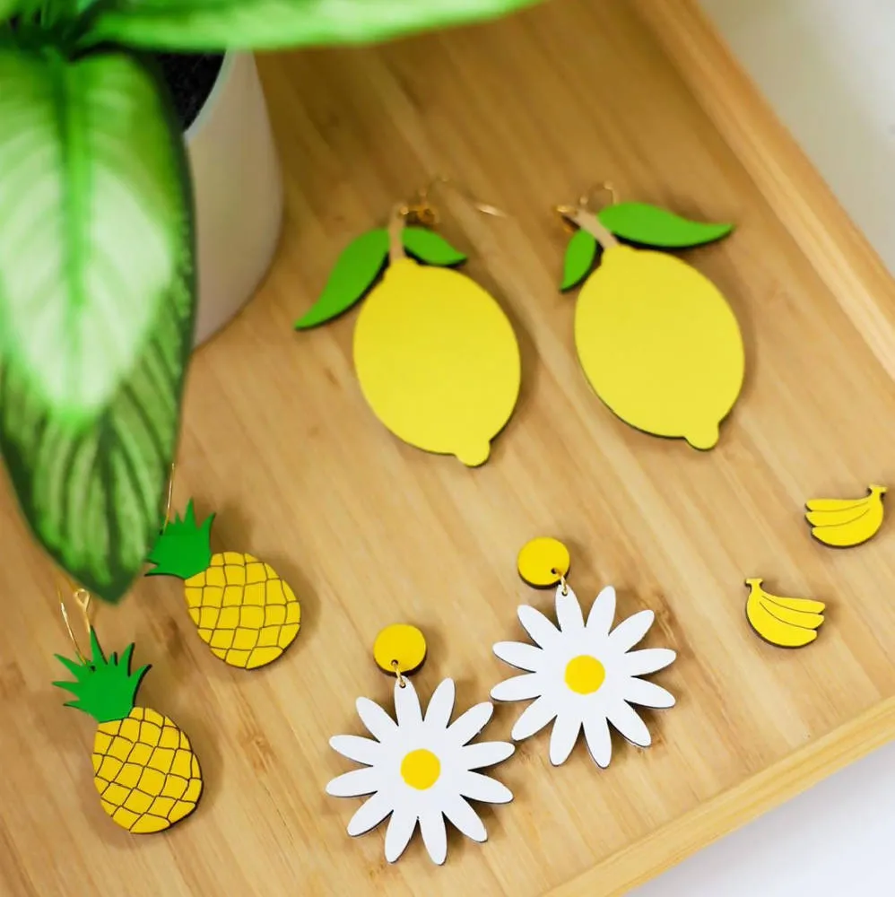 Lemon Earrings