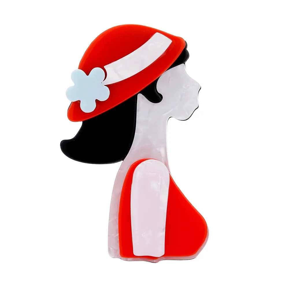 Little Red Riding Hood Acrylic Brooch