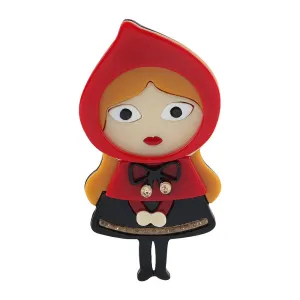 Little Red Riding Hood Acrylic Brooch