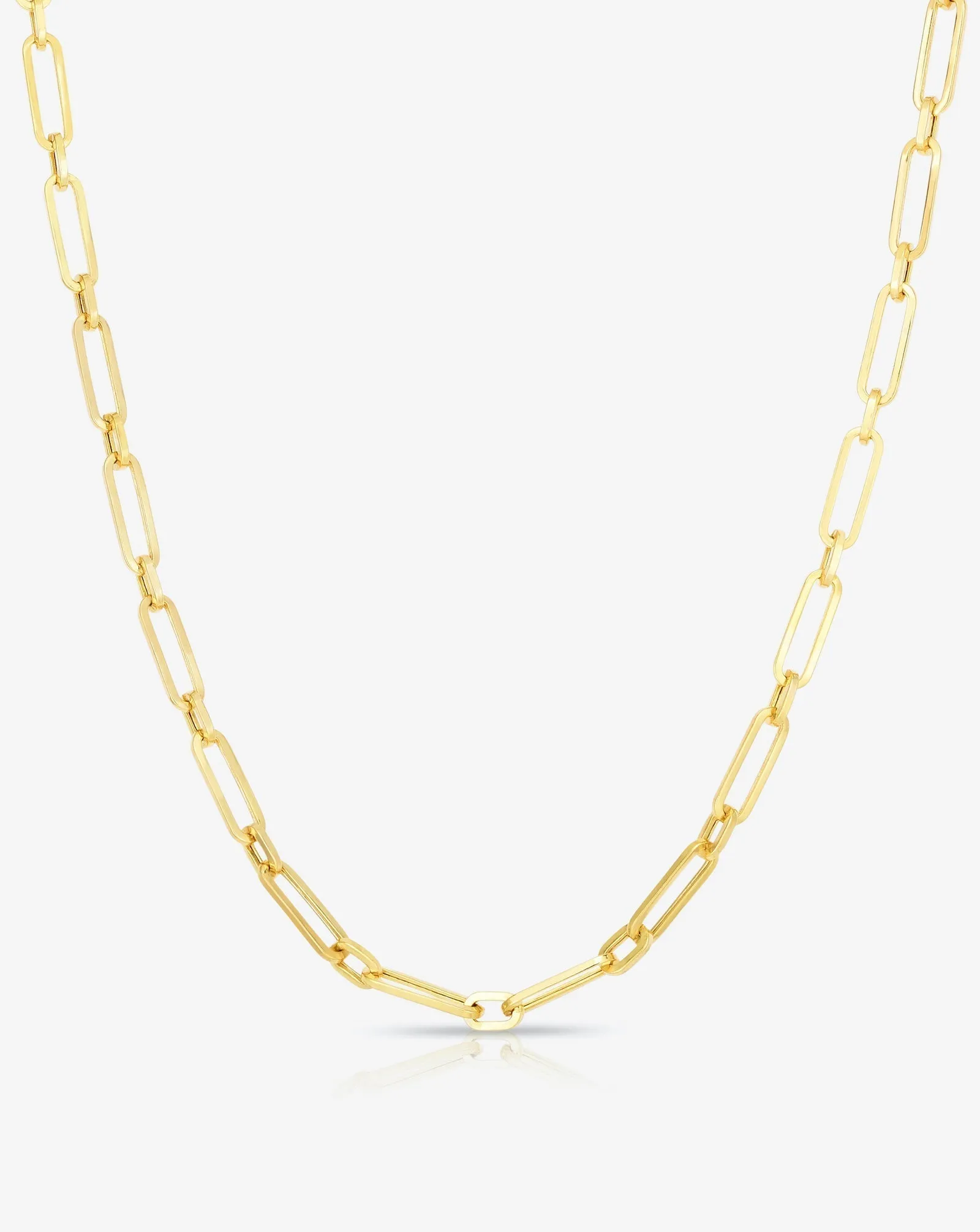 Long Link Chain Necklace