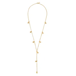 Lotus Bud Lariat - Gold