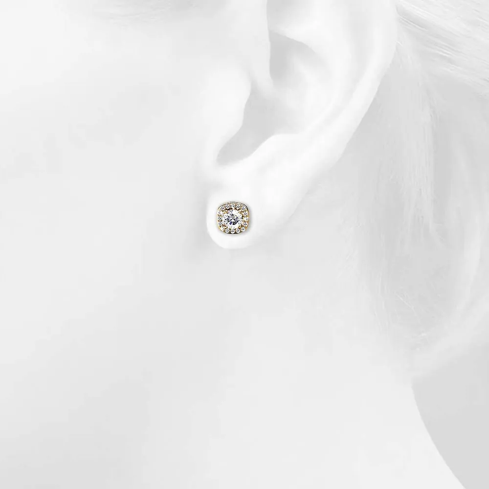 Lux Studs Embellished With SWAROVSKI Crystals