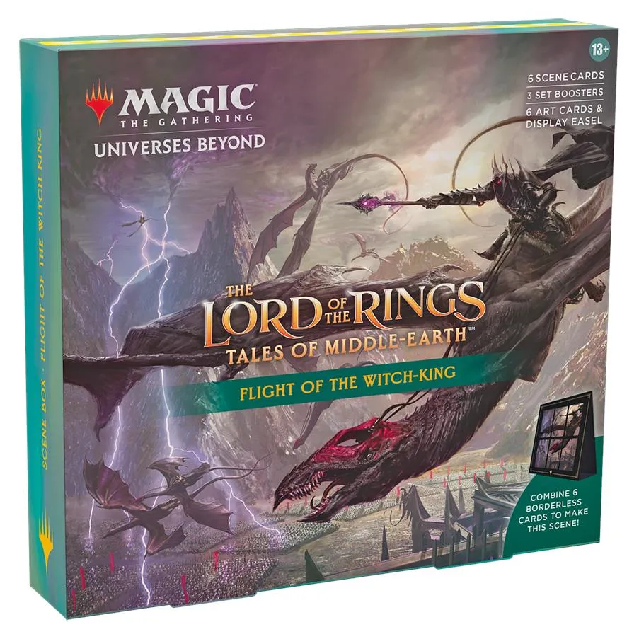 Magic The Gathering Trading Card Game - The Lord Of The Rings: Tales Of Middle-Earth - Holiday Scene Box