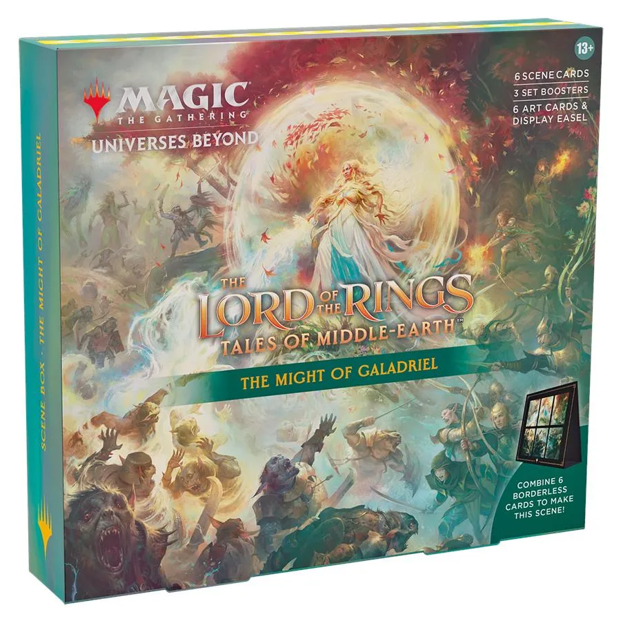 Magic The Gathering Trading Card Game - The Lord Of The Rings: Tales Of Middle-Earth - Holiday Scene Box