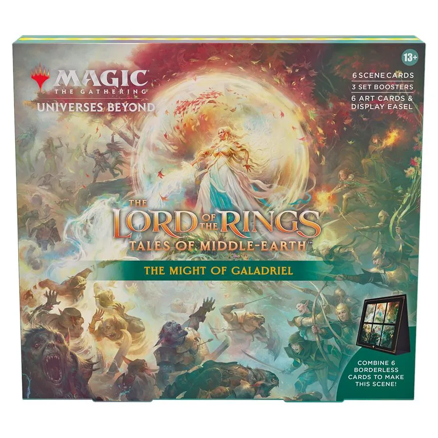 Magic The Gathering Trading Card Game - The Lord Of The Rings: Tales Of Middle-Earth - Holiday Scene Box