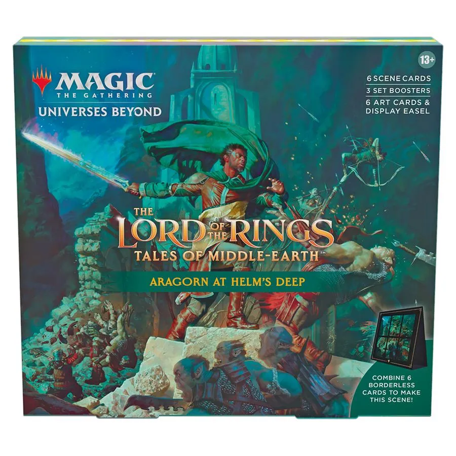 Magic The Gathering Trading Card Game - The Lord Of The Rings: Tales Of Middle-Earth - Holiday Scene Box