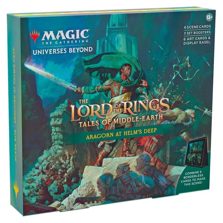 Magic The Gathering Trading Card Game - The Lord Of The Rings: Tales Of Middle-Earth - Holiday Scene Box