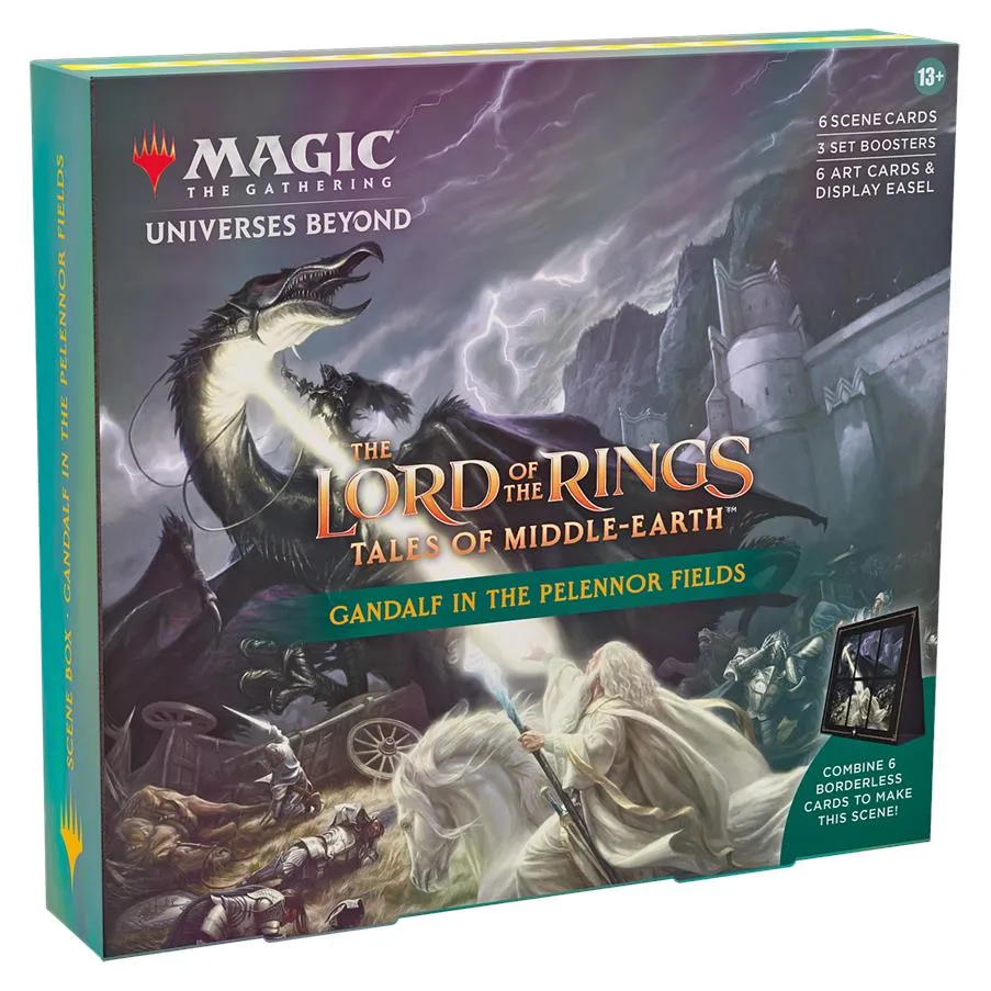 Magic The Gathering Trading Card Game - The Lord Of The Rings: Tales Of Middle-Earth - Holiday Scene Box