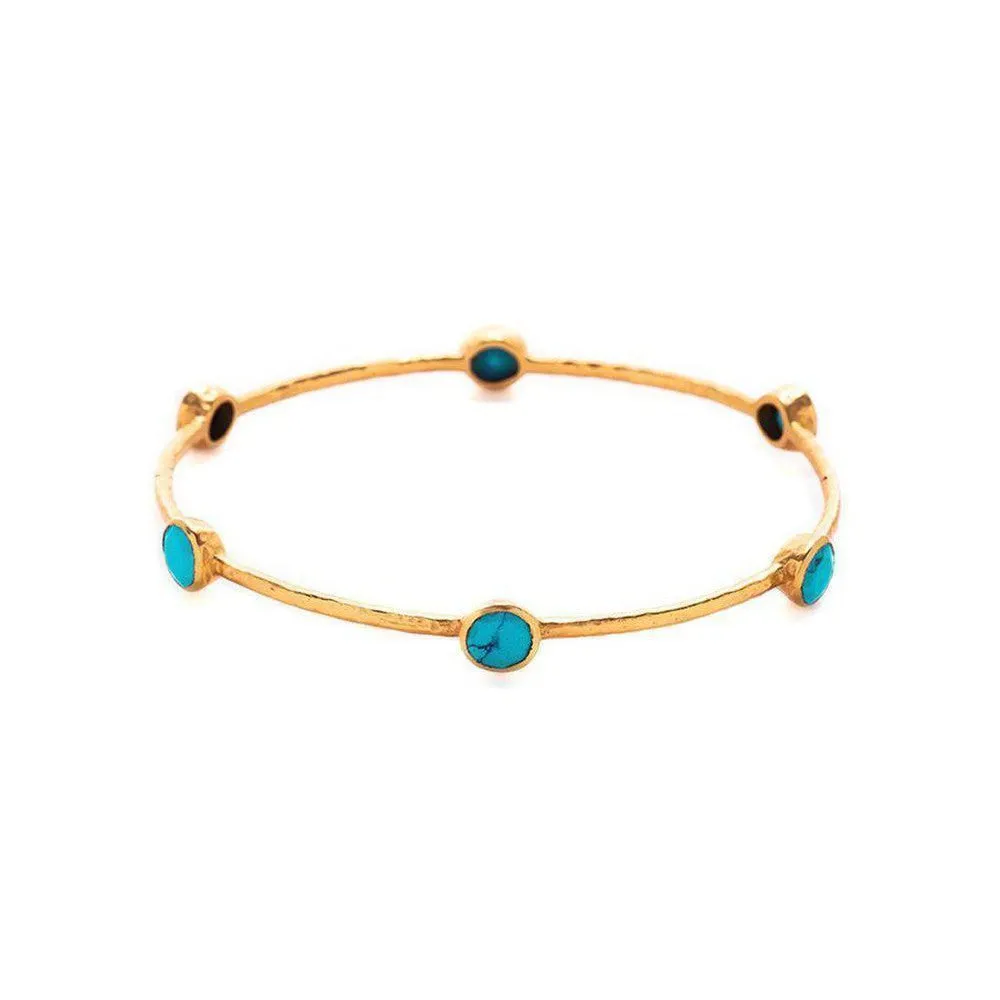 Milano 6 Stone Bangles assorted colors